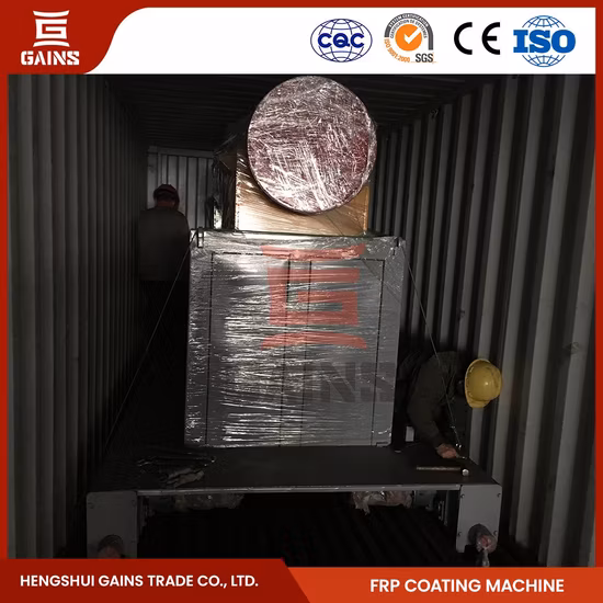 Gains Trade Fiberglass Sprayer FRP Manufacturers High-Quality Multifunction FRP Fiber Spraying Machine China High-Pressure FRP Spray Machine with Gun