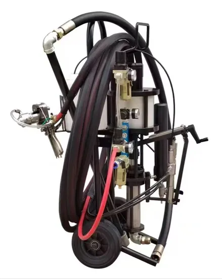 Machine de pulvérisation de résine en fibre de verre avec pistolet
